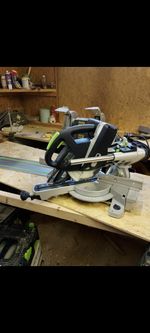 Festool Ks 60 E Sliding Compound Mitre Saw Set 240V
