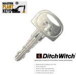 Ignition Key for 2015+ Ditch Witch Trencher and Drill Models OEM part 105-1790
