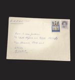 Netherlands Airmail Cover to Lagos Nigeria 1.20G Queen Juliana 1970s