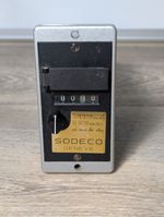 Sodeco 2TCeF 4PE 4 Digit Counter  Made In Switzerland