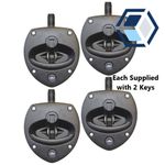 Vector Locking T handle Compression Latch - Set of 4
