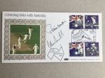 1988 Benham BLCS33 Australian Bicent FDC Sig Cricketers Robin And Chris Smith.