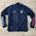 BAYERN MUNICH 2020 2021 TRAINING FOOTBALL SHIRT ADIDAS TRACK TOP JERSEY SIZE L