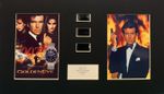 JAMES BOND 007  GOLDENEYE. Omega Seamaster .  35mm Film Cell Display