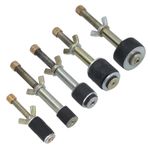 Steel Drain Test Pipe Bung Plug 0.5"- 1.5" (12-38mm) Plumbing Copper MDPE Tube