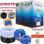 FTP SHIELDED RJ45 Cat5/6 Ethernet Network Cable 305M Outdoor High Quality Lot