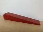 Red Heavy Duty 6lb Log Splitter Wedge for Firewood
