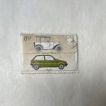 UK 15½p Seven + Metro and Austin Used Stamp