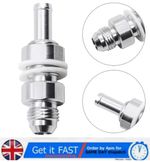6AN Male Flare Bulkhead To 5/16 Hose Barb Fuel Tank Fitting 6an 6 AN Adapter UK