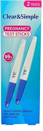 2 test per pack, Midstream Pregnancy Test Early Detection 99% Accurate