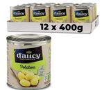 D’aucy Peeled Potatoes 400g x12 Cans Ready to Eat Tinned Potatoes Bulk Pack