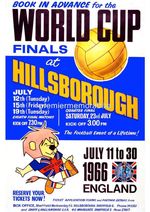 ENGLAND 1966 WORLD CUP FINALS WORLD CUP WILLIE EXCLUSIVE A4 PRINT