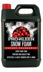 ProKleen Cherry Snow Foam Shampoo pH Neutral Pre Wash Non Caustic 5L Car Lance