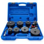 9Pcs Turbo System Leakage Tester Kit with Pressure Gauge
