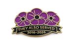 💜 Murphy’s Army Purple Poppy 10th Anniversary Enamel Pin Badge – 2026 💜