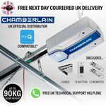 Chamberlain ML700EVGB Comfort Garage Door Opener Kit myQ Compatible Ultra Quiet