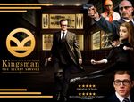 Kingsman The Secret Service 35mm Film Cell strip very Rare var_e
