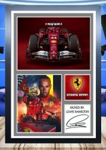 (361) lewis hamilton formula 1 signed Memorabilia framed unframed great gift +++