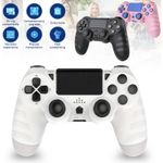 For Playstation 4 Gaming Joypad PS4 Black Controller Read Description White New