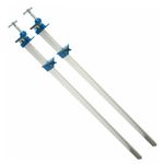 Quick Release  2x Sash Clamps EXTRA LONG 48"/1200mm Wood Bench T Bar Cramp Frame