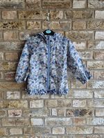 Girls Squirrel Floral Rain Coat Size 18 - 23 Months