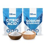 BATH BOMB MAKING KIT 3KG | 1KG Citric Acid + 2KG Sodium Bicarbonate Food Grade