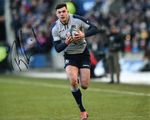 Blair Kinho, Toulouse & Scotland rugby union, signed 10x8 inch photo. COA.