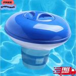 Floating Chlorine Dispenser Pool Chemical Floater Spa Hot Tub Tablet Holder