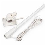 4.5DB Gain 1.6m Fixed Fibreglass VHF Radio Marine Antenna (156-162 Mhz) Boat/...