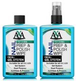 Nail PREP AND WIPE Solution Gel Polish Cleanser Residue Remover PERFECT FINISH