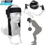 Head Harness Neck Trainer Exercise Training Builder WeightLifting Adjustable UK