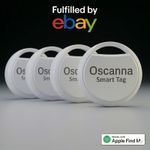 4x Bluetooth Tracker Tags iPhone Find My App AirTag Alternative Key Finder