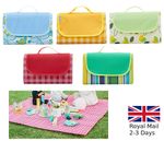 XL Picnic Blanket Beach Mat Camping Rug Family Travel Folding Waterproof Durable