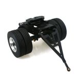 LESU RC Metal Trailer for 1/14 For TAMIYA Tractor Truck DIY Model Car New