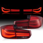 2*For BMW 3-Series F31 Touring 2012-2018 VLAND LED Red Tail Lights w/Sequential