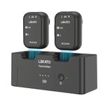 LEKATO Wireless In-Ear Monitor System Transmitter +2 Receiver w/ Charging Case