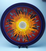 Poole Pottery Third Millennium Limited Edition Charger Plate 40cm