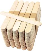 JUMBO Wooden Lolly, Lollypop Sticks. Natural craft. 1 to 5000 15cm x 2cm x 1.6mm