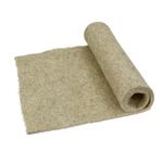 Natural Brown Rabbit Bedding Mat, Soft Animal Floor Covering, 40x100x1 cm