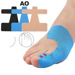 10Pcs Bunion Corrector Pain Relief Tape Big Toe Spacer Support Therapy UK