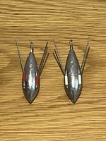 5x6oz & 4x7oz BreakFree Bullet distance sea fishing Weights,Beach,Boat,pier.