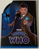 MTG Cardboard Life Wheel - Tenth Doctor Commander EDH Life Counter - Doctor Who