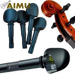 4pcs Finetune Cello Peg,4/4 full size Cello Mechanical Fine tune Pegs Tuner