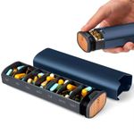 7 Days Pill Box Dispenser Medication Organiser Weekly Pill Organizer Portable