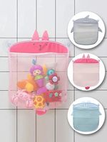 Large Kids Baby Bath Toy Tidy Organiser Mesh Net Storage Bag Holder Bathroom UK