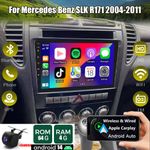FOR MERCEDES BENZ SLK R171 2004-2011 ANDROID 14 CAR STEREO RADIO GPS NAVI DAB+
