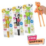 Kids Training Chopsticks Cute Animal Learning Chopsticks Baby Toddler Tableware