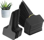 120 PCS Plant Labels, Plastic Plant Label with White Waterproof Pen, T-Type Pla