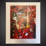 Steven Gerrard Giant 24x20 Signed  Liverpool Pic  2005 Champions League Win  £99