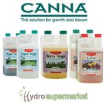 CANNA NUTRIENTS - TERRA / COCO A&B / BIO / AQUA VEGA / FLORES / 1L 5L 10L HYDRO